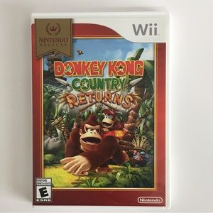 Donkey Kong Country Returns Wii game